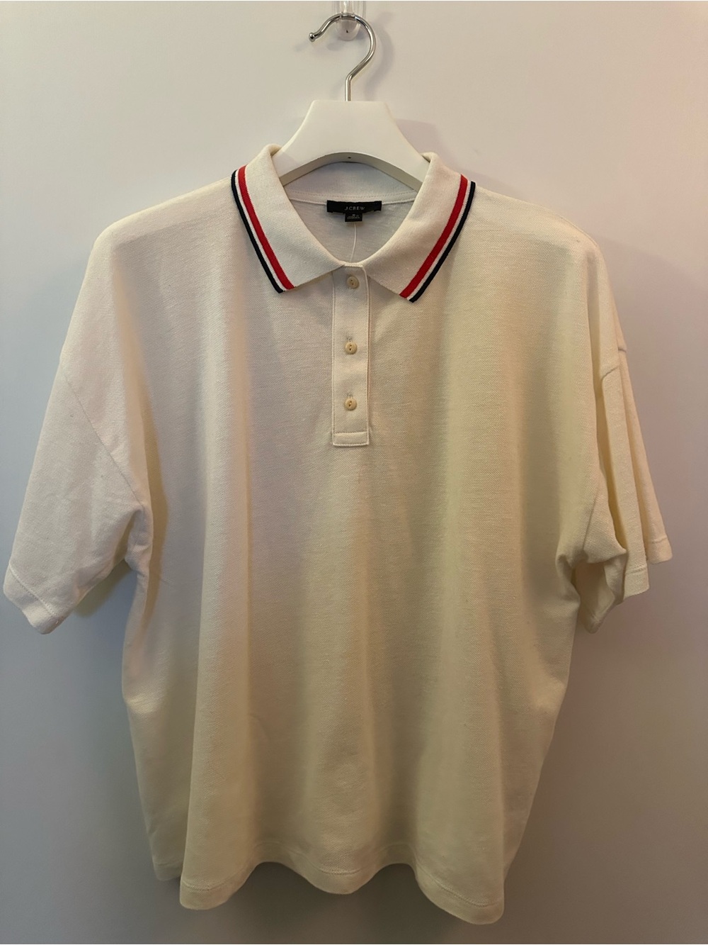 J.CREW | Oversized Cropped Polo